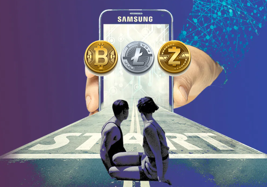 إعلان شركة Samsung أن هاتف S22 يقدم محفظة Crypto